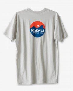 카부 KAVU MTN 웨이브 티 Silver