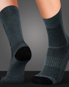 라이트삭 쿨메쉬2 블루 그레이 물집방지 양말(장목)