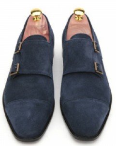 남자 스프리트 더블몽크스트랩 수제화(yd300bl)