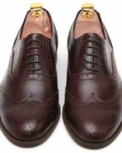 남자 발모랄 옥스포드 윙팁 수제화(m601ful)