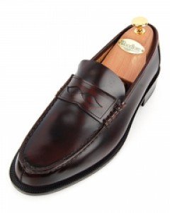 6.5cm 키높이 페니로퍼 수제화(EL0061WN)