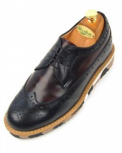 6.5cm 키높이 캐쥬얼 윙팁 수제화(EL0078CBW)