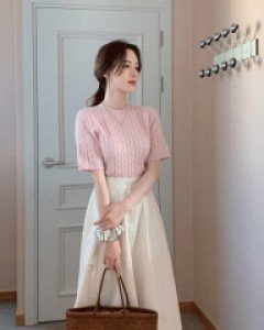 엠므 코튼 플레어 스커트 - 3color