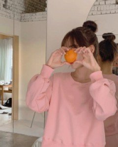 [IF YOU MADE / PUREST] 파운드 소프트 크롭 맨투맨 - 4color