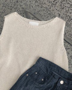 [컬러추가!] 루디 니트 슬리브리스 - 6color