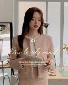 안느 트위드 미니 스커트 - 2color / S,M