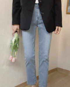 데이즈 슬림 일자 데님 팬츠 - 4size