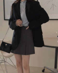 플랫 메리제인 슈즈 - one color