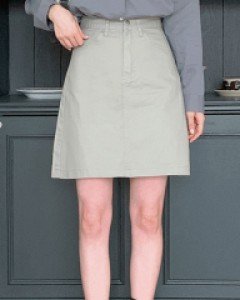 노니 코튼 미니 스커트 - 3color / S,M,L