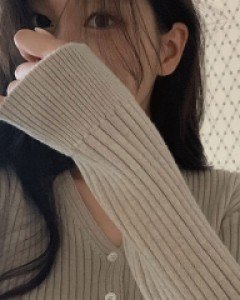 나인 슬림핏 골지 가디건 - 4color