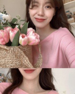 리엘 보트넥 니트 - 4color