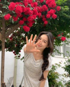 선셋 플라워 슬릿 롱 원피스 - 2color