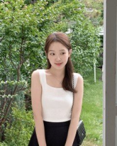 모이빈 스퀘어넥 니트나시 - 5color