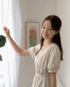 레이엘 와샤 브이넥 롱 원피스 - 3color