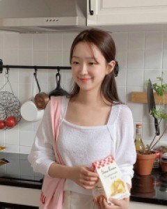 루티 썸머 부클 스퀘어넥 볼레로 긴팔니트 - 5color