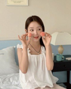 댄싱 프릴 밴딩 나시 블라우스 - 5color