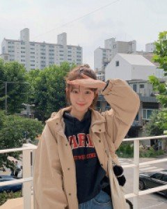 노티드 루즈핏 스트링 후드 야상 점퍼 - 4color