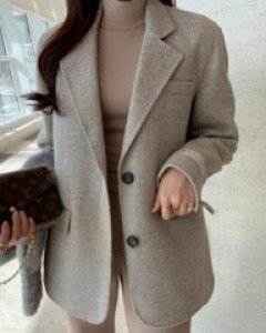 슈드헤링본 핸드메이드 울자켓(울70%)(주문폭주)( 34,000할인)