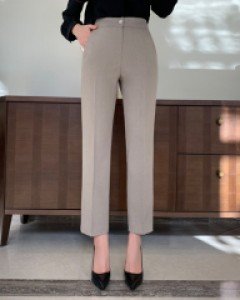 매일원해 반밴딩 일자핏 슬랙스(S,M,L)(사방스판)
