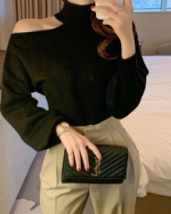 베이커 원오프 폴라니트탑 (루즈핏)