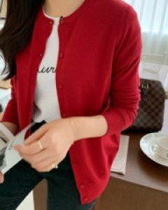 컬리 라운드넥 기본핏 가디건(11COLOR)주문폭주