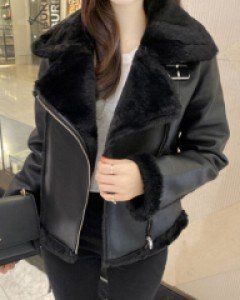 에덴크롬비 가죽 무스탕(최고급소재)(전체퍼안감)