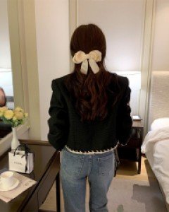 쉐브 리본핀 (2COLOR)