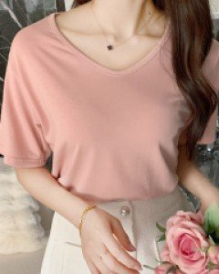 에브리데이 썸머 유넥 반팔 티 (10 Colors♥)