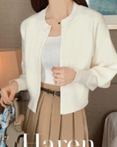 하렌 볼레로 가디건 (여리여리♥3colors)
