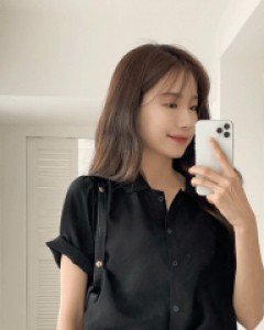 찰랑 데일리썸머 반팔셔츠-2color, 찰랑톡톡 부드러운 촉감-입은듯 안입은듯 가벼운 무게감 - 스타일티바