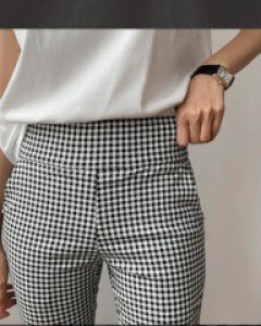 체크 스판왕 빅밴딩슬랙스_S,M,L,XL-5color,빅밴딩&스판왕의 체크버전-뷔페바지 왕밴딩~ 뱃살커버완벽!-사방스판, 엄청편한 썸머스판-세련 모던 산뜻한 분위기 가득!-나오자마자  뜨거운 반응!! - 스타일티바