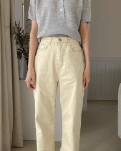 YKK 피그먼트 일자팬츠_S,M-4color, 매력적인 피그먼트 워싱-편안한 일자와이드핏-고퀄리티로 만나세요^^ - 스타일티바