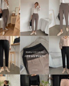 스판왕3 밴딩슬랙스_S,M,L,XL-4color, 스판왕 시리즈출시-똑! 떨어지는 9부슬림슬랙스-[주문폭주][만장돌파]-베이지 XL 가능~ - 스타일티바