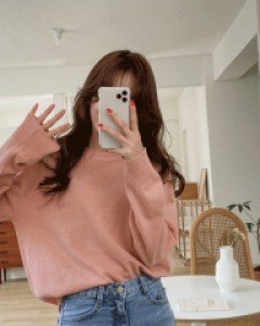 무지개 라운드 니트티-8color, 은은한 상콤컬러~모두 인기-소라/옐로우/아이보리 당일배송 가능! - 스타일티바