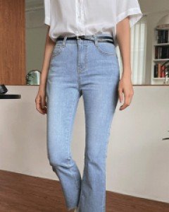 베쓰 밴딩 부츠컷청바지_S,M,L,XL-롱다리~ 부츠컷청바지-시크릿밴딩과 스판~ 더 편하게! - 스타일티바