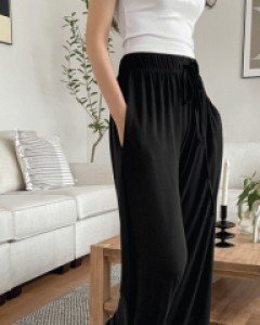 매일입는 밴딩 와이드팬츠_F-2color, #마트룩 #홈웨어룩-편하고 가볍게 입는 이지팬츠 - 스타일티바