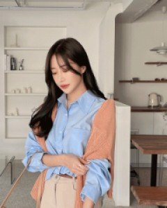 그랑드 모달 보들이셔츠-4color, 실키한 촉촉한 모달20%-부드러움 최고, 고퀄리티 모달셔츠-베이직핏, 셔츠블라우스 - 스타일티바