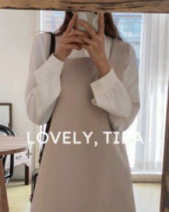 슈링 미니원피스-2color, 레이어드원피스 - 스타일티바