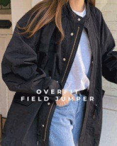 베칸 오버핏 숏파카야상-3color, 오버핏야상-편하게 스타일내자 - 스타일티바