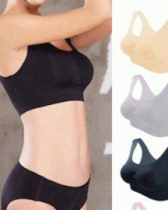 심리스누디브라탑-노라인 심리스브라탑-[스킨/블랙] S,M,L,XL사이즈 진행해요 - 스타일티바
