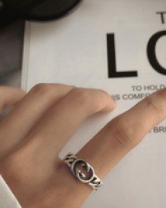 마몬트 체인 반지 - 스타일티바