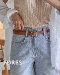 야밍 리얼 소가죽 벨트-롱타원벨트 리얼소가죽-고급스럽게~ 다양한 코디랑 척척! - 스타일티바