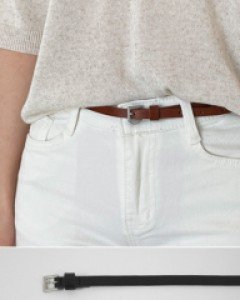 스퀘어 10미리 가죽벨트-3color, 컬러별로 소장-포인트룩엔 벨트필수!-카멜만 가능! - 스타일티바