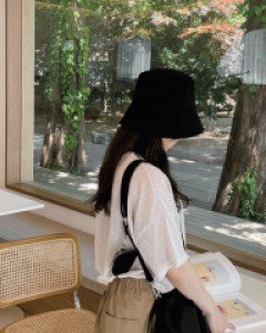 미로 포켓 복조리백-캐쥬얼룩에 딱!-은근 넓은 수납공간 - 스타일티바
