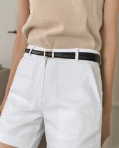 베이직 스판왕 밴딩반바지_S,M,L,XL-4color, 치즈같이 쫀득한 스판-[2만장 베이직4부반바지의 뉴버전]-올여름 반바지로 강력추천!! - 스타일티바