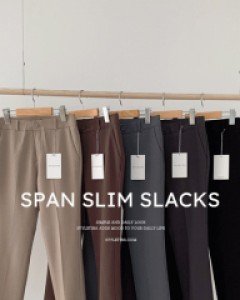 리플리 일자스판 슬림슬랙스_S,M,L,XL-5color, 매력만점 컬러감-심플핏에 입어보면 더 놀라요-편안함과 모던한 핏! - 스타일티바