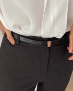 미샤 슬림벨트-심플 세련된 스타일 벨트-팬츠는 물론 원피스에도 예뻐요~ - 스타일티바