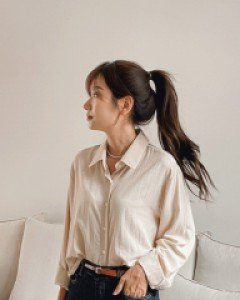 테르 크롭 나일론셔츠-5color, 부드럽고 프레시한 촉감-경쾌한 크롭, 스타일리시 핏감 - 스타일티바