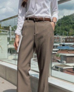 코핀 슬릿 스판부츠컷슬랙스_S,M,L-4color,매끈한 슬림부츠컷-감성가득!슬랙스-트임디테일로 유니크함 up - 스타일티바