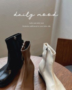 러스 서클 앵클부츠-3color, 매일신어요~-질리지않는 편한 앵클부츠 - 스타일티바